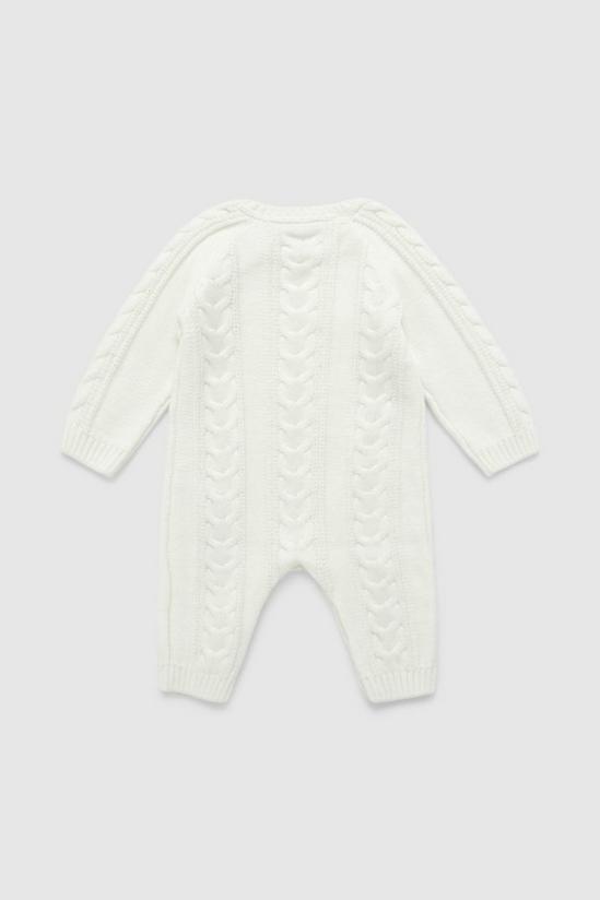 Blue Zoo Baby Unisex Cable Romper 2