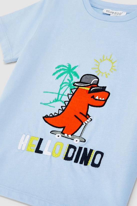 Blue Zoo Toddler Boys Scooter Dino Tee 3