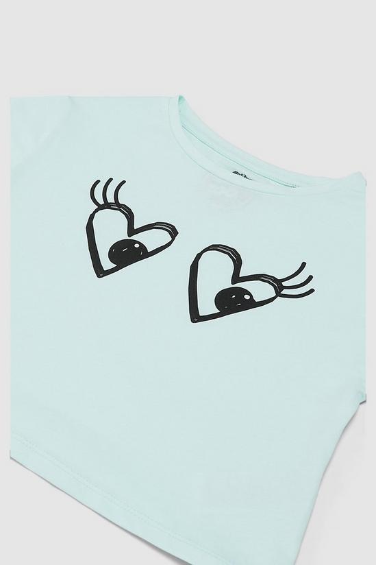 Blue Zoo Younger Girls Heart Eyes Tee 3
