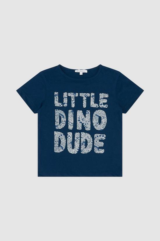 Blue Zoo Toddler Boys Little Dino Dude SS Tee 1