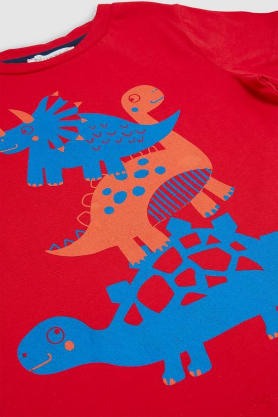 Blue Zoo Toddler Boys Stacked Dino SS Tee 3