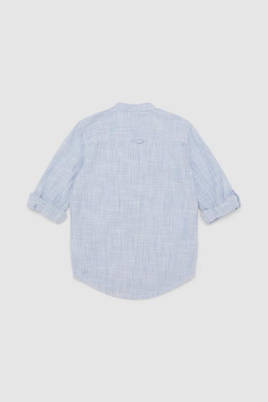 Blue Zoo Boys Grandad Short Sleeve Shirt 3