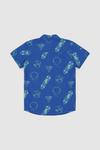 Blue Zoo Boys Skateboard Print Short Sleeve Shirt thumbnail 2