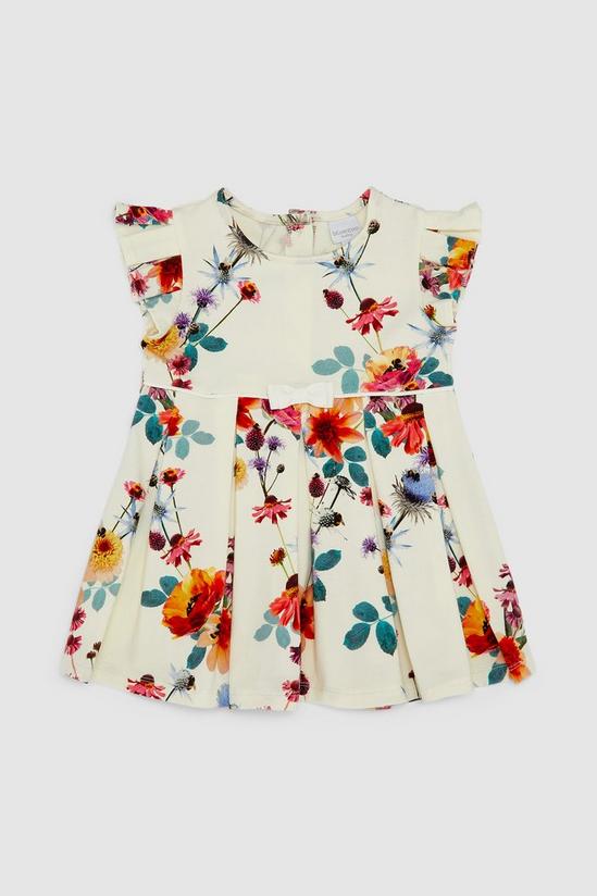 Blue Zoo Baby Girl White Floral Dress 1