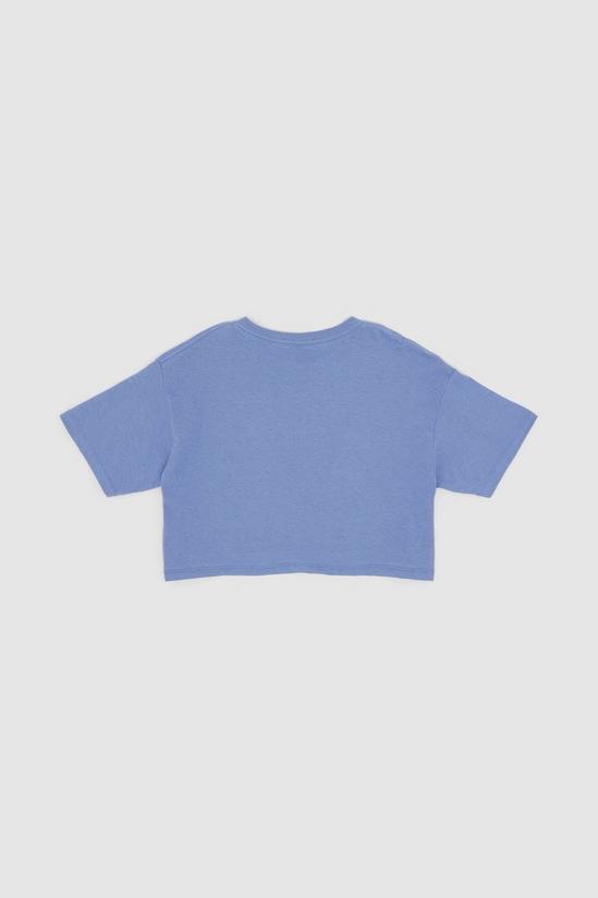 Blue Zoo Girls Happy Thoughts Crop Tee 2