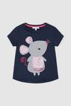 Blue Zoo Toddler Girls Mouse Sequin Tee thumbnail 1