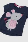 Blue Zoo Toddler Girls Mouse Sequin Tee thumbnail 3