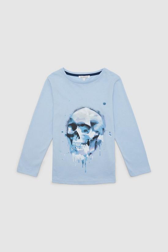 Blue Zoo Younger Boy Skull Tee 1
