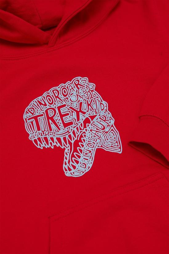 Blue Zoo Younger Boys T-rex Hoody 3