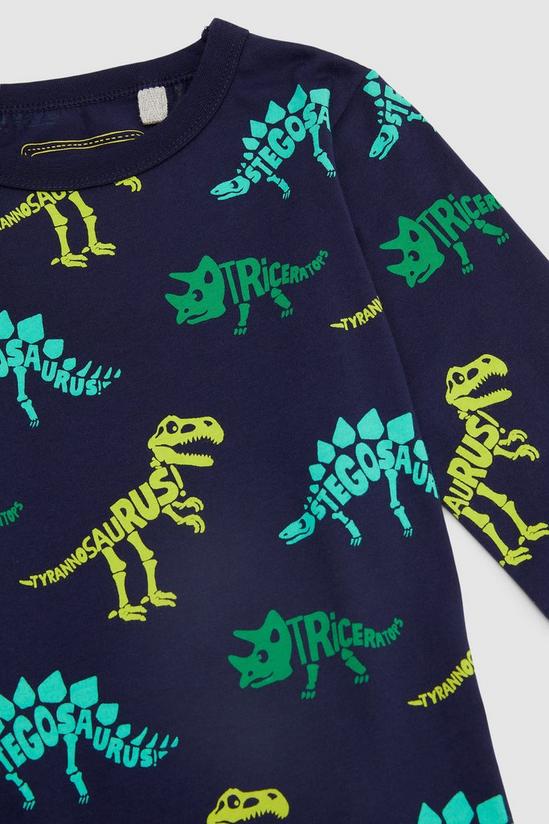 Blue Zoo Toddler Boy Dino Print Long Sleeve Tee 3