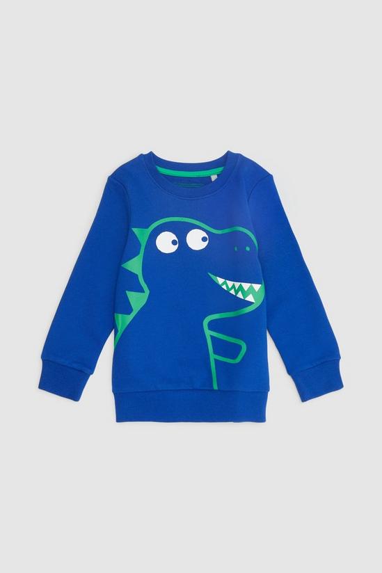 Blue Zoo Toddler Boy Dino Outline Sweat 1