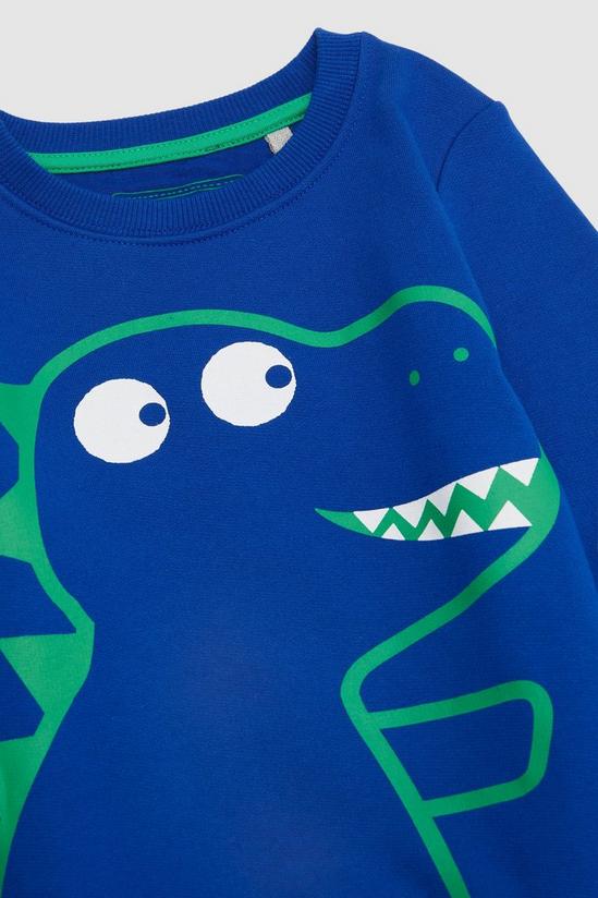 Blue Zoo Toddler Boy Dino Outline Sweat 3