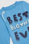 Blue Zoo Toddler Boy Best Brother Long Sleeve Tee thumbnail 3
