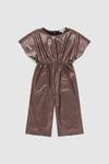 Blue Zoo Younger Girls Gold Bat Sleeve Jumpsuit thumbnail 1