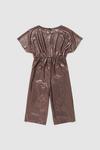 Blue Zoo Younger Girls Gold Bat Sleeve Jumpsuit thumbnail 2