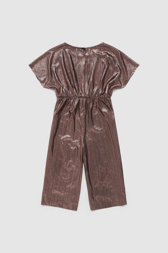 Blue Zoo Younger Girls Gold Bat Sleeve Jumpsuit 2