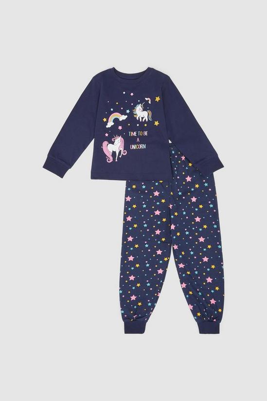 Blue Zoo Toddler Girls Time To Be A Unicorn Twosie 1