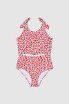 Blue Zoo Younger Girls Floral Mini Me Cut Out Swimsuit thumbnail 2