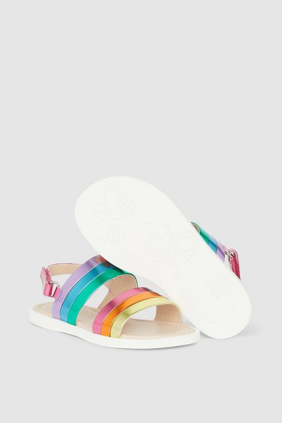 Blue Zoo Younger Girls Rainbow Sandal 2