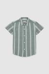 Blue Zoo Younger Boy Green And White Shirt thumbnail 1