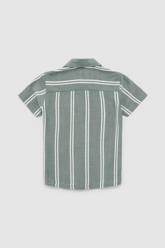 Blue Zoo Younger Boy Green And White Shirt 2
