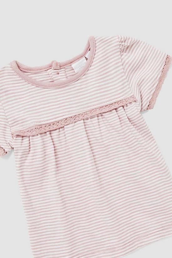 Blue Zoo Baby Girls 2pk Top With Lace Trim 4